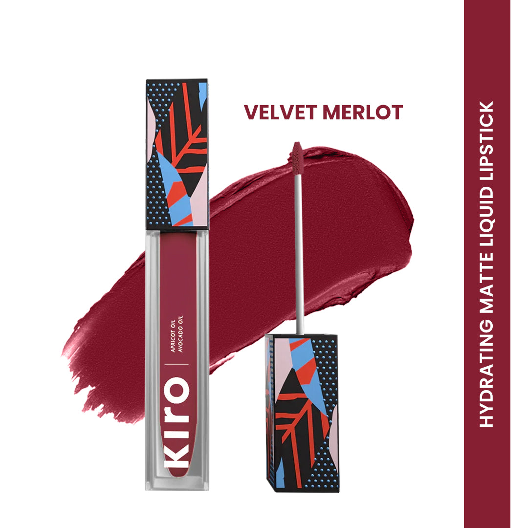 Non-stop Airy Matte Liquid Lipstick - Coral Pink 21Velvet Merlot 27