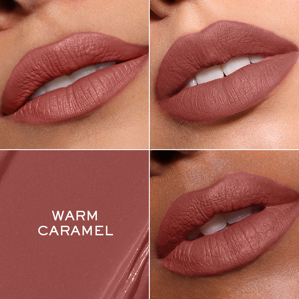 Velvet Soufflé Soft Matte Liquid Lipstick - Persia Blossom 11Warm Caramel 12